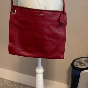Coach vintage leather crossbody